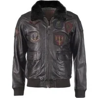 TOP GUN Lederjacke TGJ1001