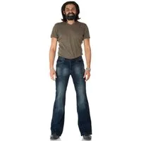 Comycom Bootcut-Jeans Herren STAR CUT BURN