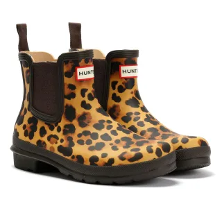 Hunter Original Chelsea Gummi Damen Braune Gummistiefel