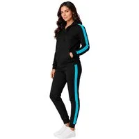 L.gonline Jogginganzug Damen Freizeitanzug, Sportlich, mit Streifen 526 (Packung, 2-tlg), Fitness Freizeit Casual