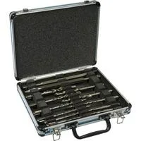 Bohrer-Meißelset D-42400, SDS-plus, 13-teilig, Meißel- & Bohrer-Satz