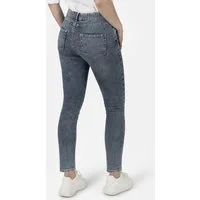 STOOKER WOMEN 5-Pocket-Jeans Rio bluegrey Skinny Fit Jeans Skinny Fit Casual Clean Wash Denim Jeans für Damen