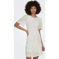 JDY Minikleid JDYCARLA CATHINKA S/S DRESS JRS NOOS Kunstfaser, regular fit