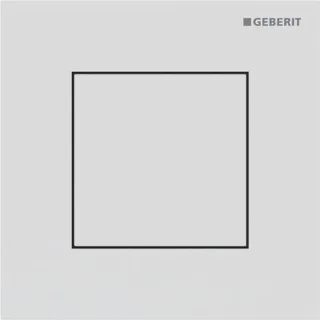 Geberit Ersatzteile Typ 40 Betätigungsplatte, eckig, für Urinalsteuerung, 246119JT1 246119JT1