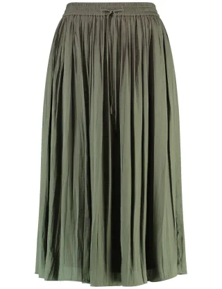GERRY WEBER Collection - Plisseerock mit Dehnbund - Gr. - 44