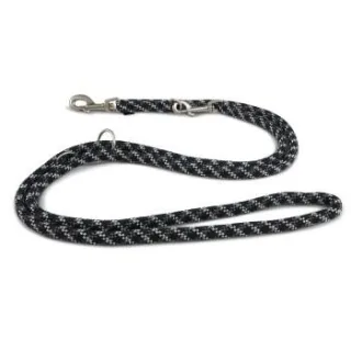 Wolters Everest-Tauprogramm Führleine, Hundeleine schwarz/ graphit 2 m, 9 mm