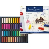Faber-Castell Kreidemarker Faber-Castell Softpastellkreiden Mini - 48er Kartonetui