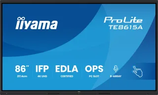 iiyama ProLite TE8615A-B1AG | te8615a-b1ag | 85.6" 4K UHD interaktives Display
