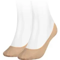 Tommy Hilfiger Füßlinge TH WOMEN FOOTIE INVISIBLE 2P (2-Paar, 2 Paar) mit flacher Zehennaht