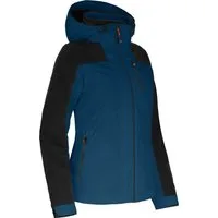 Bergson Regenjacke KURRIKA Doppeljacke Damen Regenjacke, Fleece Innenjacke, 20000 mm Wassersäule, Normalgröß