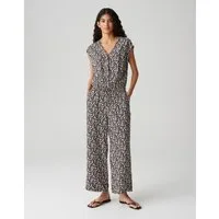 OPUS Jumpsuit MONELI SHADOW Wide mit abstrakten Printdesign