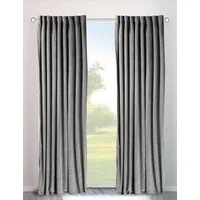 OTTO home Vorhang Velvet uni (2 St), Multifunktionsband, blickdicht, Blickdichter Samt, 2-er Set, edel, Gardine, multifunktional