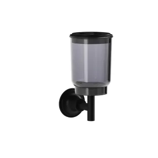 VitrA Origin Classic Zahnbürstenhalter Wandmontage Halter-Farbe Schwarz Matt,A4451836 A4451836