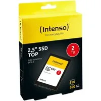Intenso SSD interne Festplatte Top High-Speed 3D-Nand 2,5 Zoll 2TB SATA III interne SSD