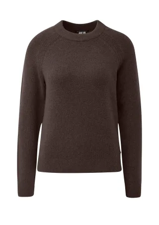 qs - Strickpullover braun - Gr. - M