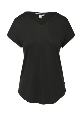 qs - T-Shirt schwarz - Gr. - XL