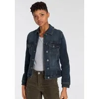 Arizona Jeansjacke aus Baumwollmischung, figurbetont, in Stretch-Qualität