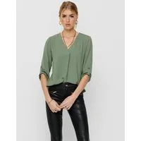JDY Shirtbluse JDYDIVYA LIFE 3/4 TOP WVN NOOS