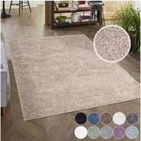 Carpet City Hochflor-Teppich City Shaggy, rechteckig, Höhe: 30 mm, Auch als Läufer, Langflor, Uni, Shaggy, flauschig-weich