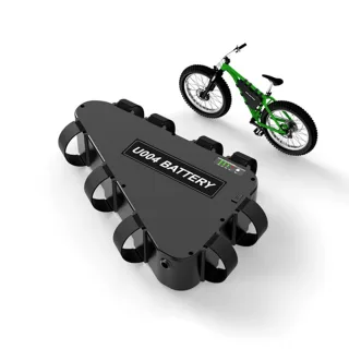[EU Direct] UNITPACKPOWER U004 36V 20AH 720W Ebike Triangle Battery 2500mAh Battery with 25A BMS Protection Board 3A Cha