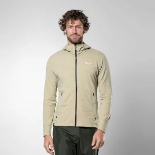 SALEWA - Puez Merino Durastretch Kapuzenkjacke Herren - Beige (Gr.52)