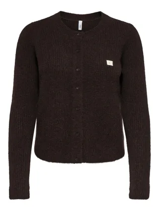 ONLY - Strickjacke braun - Gr. - S