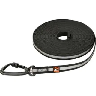 Dogs Creek Schleppleine Explorer schwarz 10 m