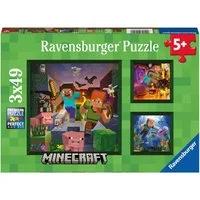 Ravensburger Puzzle Minecraft Biomes, 147 Puzzleteile, Made in Europe