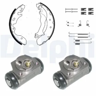 Delphi Bremsbacken vormontiert hinten Ford Mondeo 1 2 KP846