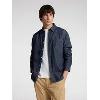 Selected Langarmhemd SLHREGCARLO DENIM LS SHIRT NOOS Baumwolle, regular fit