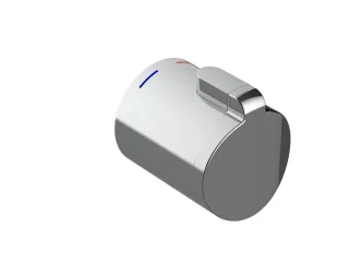 Keuco THM-Griff Ersatzteil ARM 50100 kpl. verchromt zu 51673/51674, 50100010197 50100010197