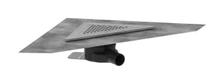 Hansgrohe Komplettset Punkta.RainDrain Corn. 240x240mm edelstahl gebürstet , 56252800 56252800