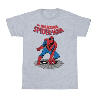 Marvel - "The Amazing Spider-Man" T-Shirt für Damen (Grau)