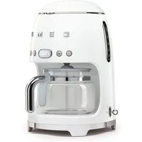 Smeg Filterkaffeemaschine DCF02WHEU, 1,4l Kaffeekanne, Papierfilter 1x4, inkl. Permanentfilter