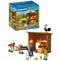 Playmobil® Hühnerstall (72168), Country Konstruktions-Spielset, Made in Europe