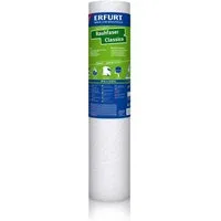 ERFURT Papiertapete Erfurt Rauhfaser Classico weiß 20 x 0,53 m