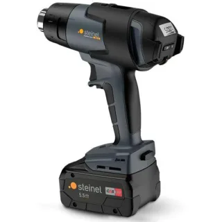 Steinel Mobile Heat MH5 Set Akku-Heißluftgebläse + 18V 5,5Ah
