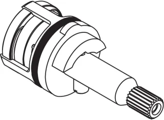 Hansgrohe Ab- und Umstellventil mit Zwischen- stellung komplett, 97327000 97327000