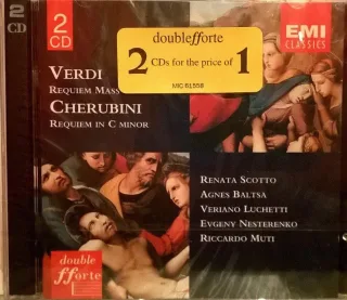 Requiem / Requiem C-Moll [Audio CD] Baltsa Nesterenko Muti Pol VerdiGiuseppe CherubiniLuigi