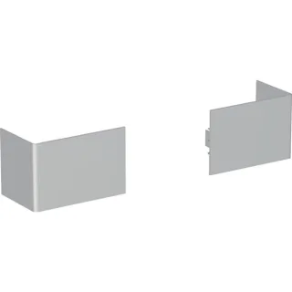 Geberit Abdeckung unten, zu Monolith Sanitärmodul für Stand-WC: mittelgrau, 243444JF1 243444JF1