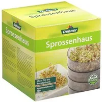Dehner Anzuchttopf Sprossenhaus, Anzucht von Keimsprossen, 4 Schalen