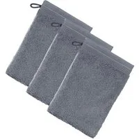 Möve Waschhandschuh Waschhandschuh "Superwuschel" 3er-Pack, Frottier, Walk-Frottier Uni