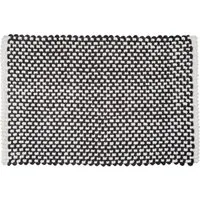 WENKO Badematte Covelo, Höhe 20 mm, rutschhemmend beschichtet, Materialmix, rechteckig, mit Webstruktur, fusselfrei, hohe Feuchtigkeitsaufnahme
