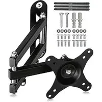 LMG Germany Monitor-Halterung Wandhalterung für 1 Monitor bis 32 Zoll, max. 13 kg, frei beweglich, (bis 32 Zoll, flexibel bewegbar, platzsparend, stabil)