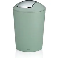 kela Kosmetikeimer Marta, 5 Liter, Schwingdeckeleimer, Deckel abnehmbar, matte Optik, Kunststoff