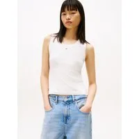 Tommy Jeans Tanktop TJW ESSENTIAL RIB TANK EXT mit gerippter Struktur