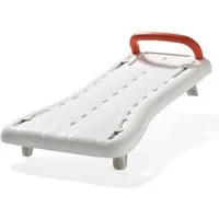 Etac GmbH Badewannenbrett Etac Fresh Badewannenbrett 74 cm mit Haltegriff weiß-orange