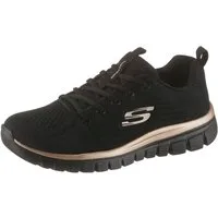 Skechers Graceful - Get Connected Sneaker Freizeitschuh, Halbschuh, Schnürschuh für die Maschinenwäsche geeignet