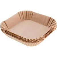 Adler Backpapier AD 6731 Papiereinlagen für Heißluftfritteuse, 100 Stück, Temperaturbeständig, Antihaftbeschichtet, öl- & wasserbeständig