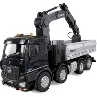Amewi RC-Bagger Amewi Mercedes-Benz Arocs Kranwagen mit Kipper 8x4/4 4WD 1:18 RTR